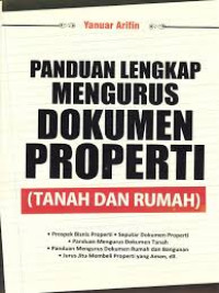 Image of Panduan Lengkap Mengurus Dokumen Properti