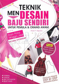 Image of Teknik Mendesain Baju Sendiri untuk Pemula dan Orang Awam