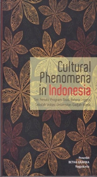 Image of Cultural Phenomena in Indonesia