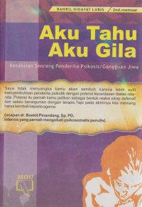 Image of Aku Tahu Aku Gila