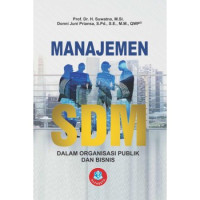 Image of Manajemen SDM Dalam Organisasi Publik dan Bisnis