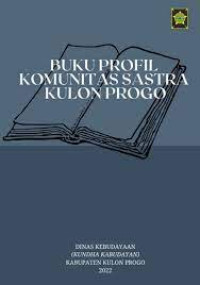 Image of Buku Profil Komunitas Sastra Kulon Progo
