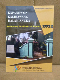 Image of Kapanewon Kalibawang Dalam Angka 2022
