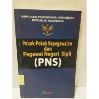 Image of Pokok-Pokok Kepegawaian dan PNS