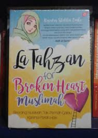 Image of La Tahzan for Broken Heart Muslimah